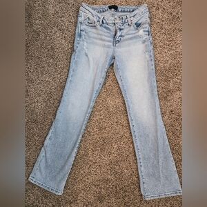 Buckle Black Fit No. 53 Boot Distressed Jean